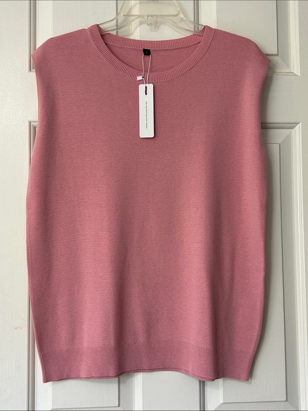 Arach&Cloz Women's Wool Blend Mock Neck Summer Sweater Vest Work Tops 2026